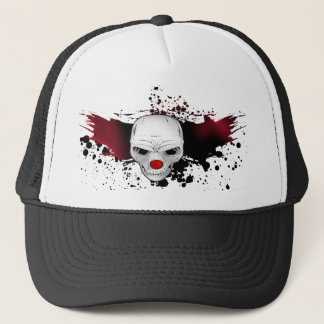 joker skull trucker hat