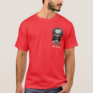 joker smile tshirt design 