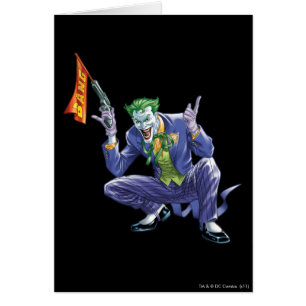 Joker with fake gun
