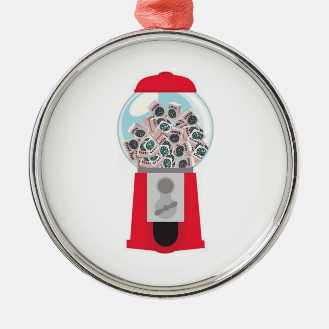 Jokerball Machine Ornament (Front)