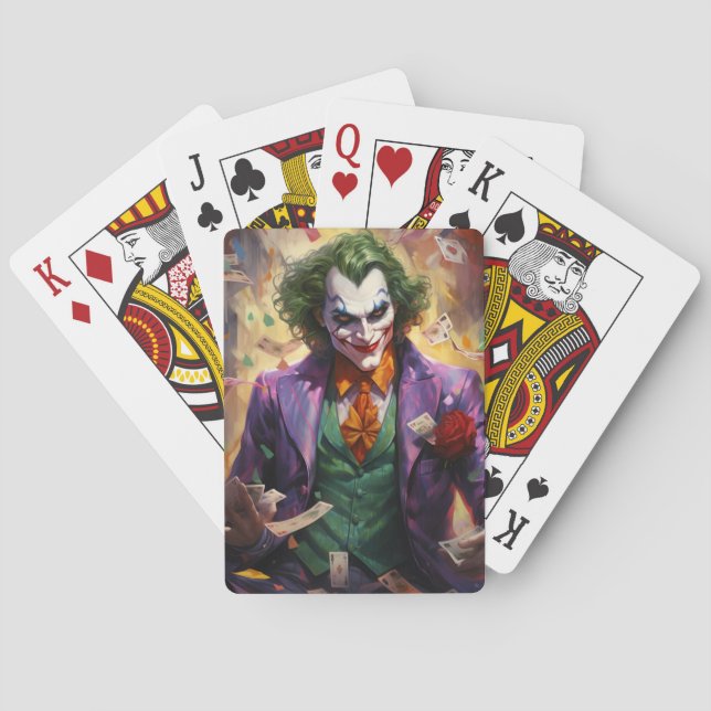 Joker's Riddle card games (Back)