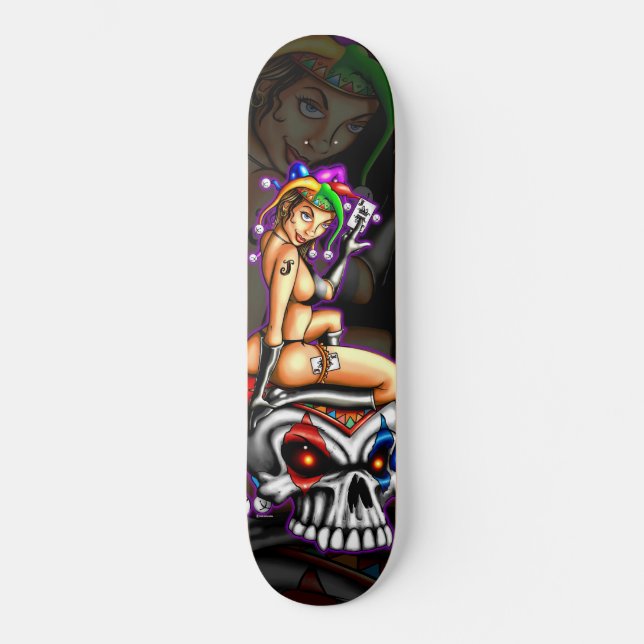Jokers Wild Deck Skateboard (Front)