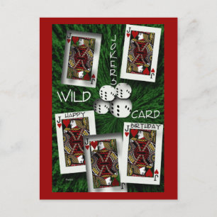 Jokers Wild Postcard