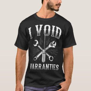 Jokes Handyman Design Quote I Void dinosaur pirate T-Shirt