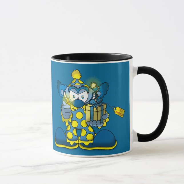 Jokey Clown Coffee Mug (Right)