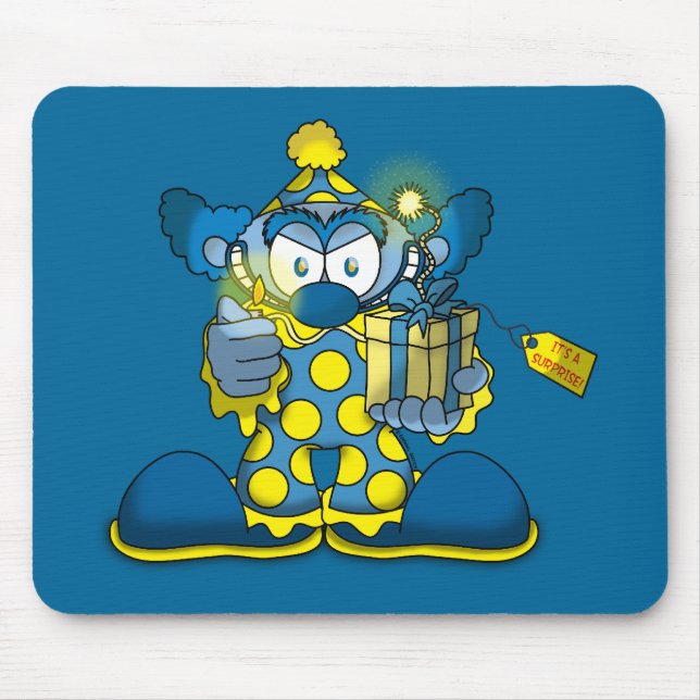 Jokey Clown Mousepad (Front)