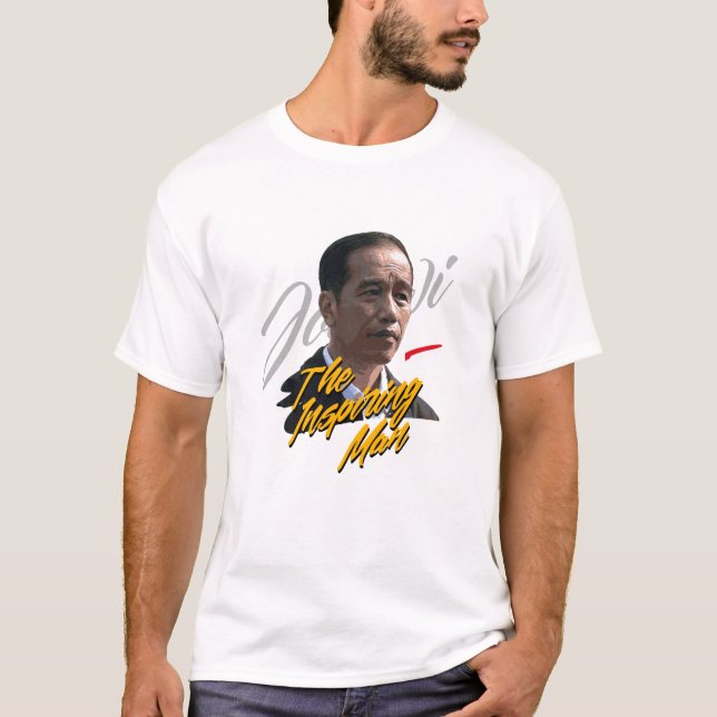 Jokowi The Inspiring Man T-Shirt (Front)