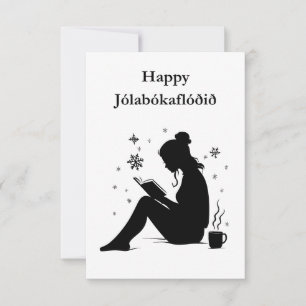 Jolabokaflod - Iceland Book Flood Invitation