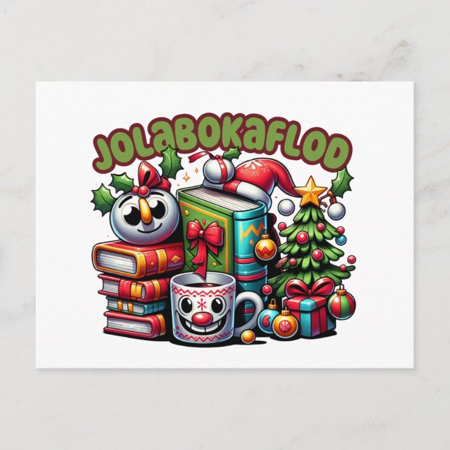 Jolabokaflod Postcard (Front)