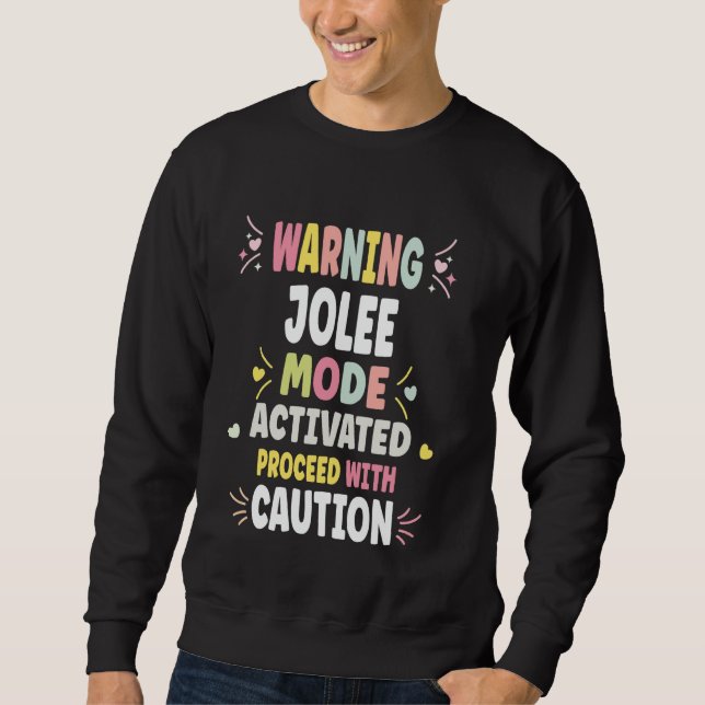 JOLEE Personalised Women's Gift Custom JOLEE Sweatshirt (Front)