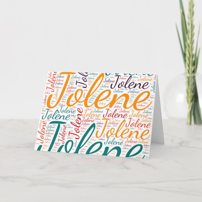 Jolene Card (Front)