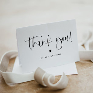 JOLIE Minimalist Bohemian Simple Thank You