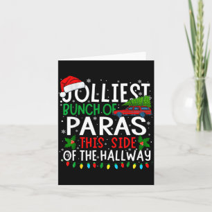 Jolliest Bunch Of Paras This Side Of The Hallway X Card