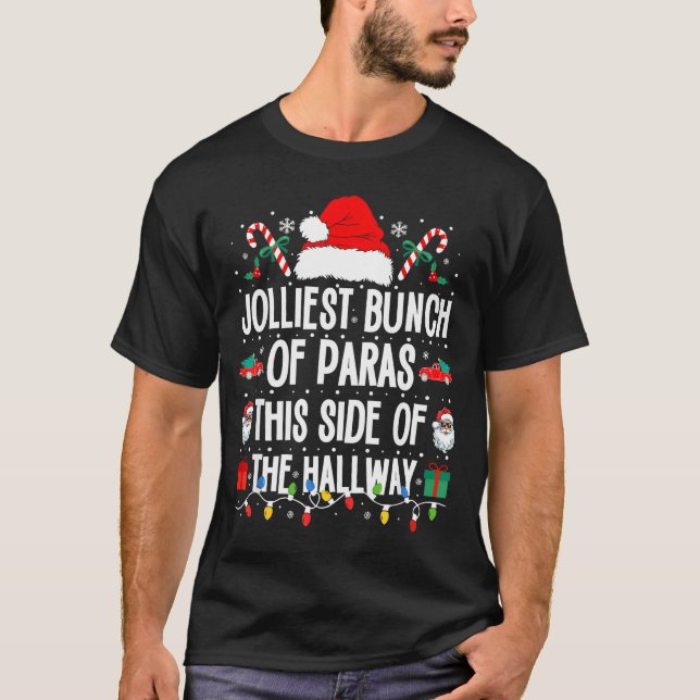 Jolliest Bunch Of Paras This Side Of The Hallway X T-Shirt (Front)