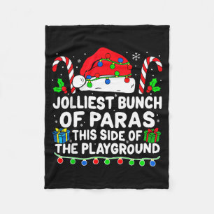 Jolliest Bunch Of Paras This Side Of The Playgroun Fleece Blanket