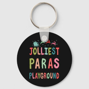 Jolliest Bunch Of Paras This Side Of The Playgroun Key Ring