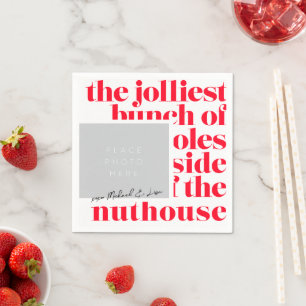 Jolliest Bunch Tradition Paper Napkin