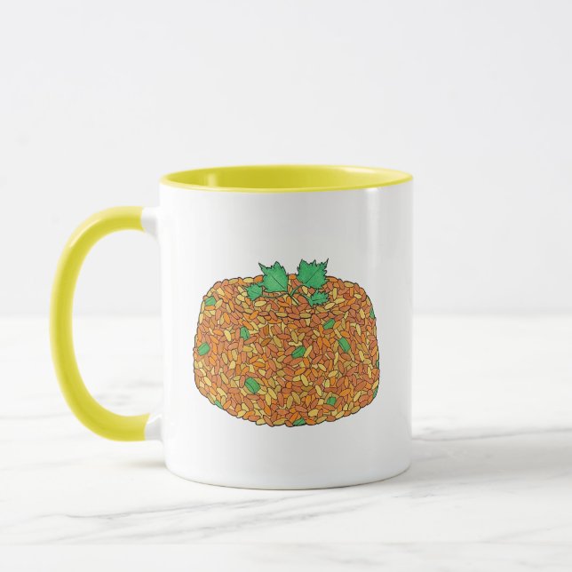 Jollof Rice Nigerian Ghanaian West African Food Mug (Left)