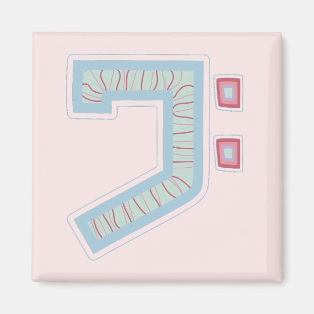 jolly bass clef magnet (Front)