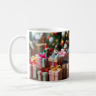 Jolly & Bright: Adorable Christmas Coffee Mug