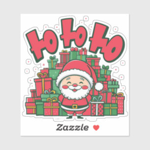 Jolly Cartoon Santa Christmas