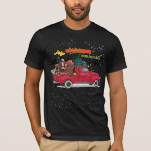 Jolly Christmas Overloaded Truck T-Shirt