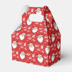 Jolly Christmas Santa Claus Favour Box