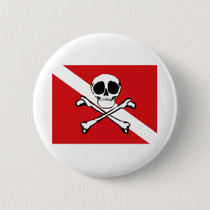 jolly Diver 2 6 Cm Round Badge