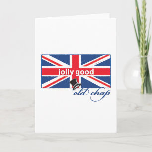 Jolly good old chap! holiday card