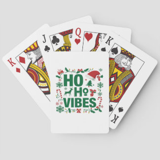 Jolly Ho Ho Ho Christmas Playing Cards Deck