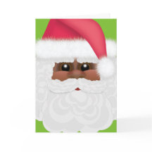 Jolly Holiday Black or African American Santa