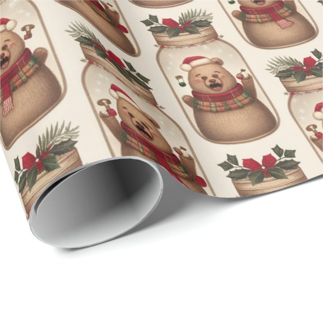 Jolly Jars Wrapping Paper (Roll Corner)