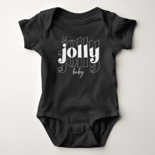'Jolly Jolly' Christmas Holiday Baby Bodysuit