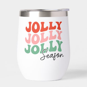 Jolly Jolly Jolly Season  Retro Holiday Typography
