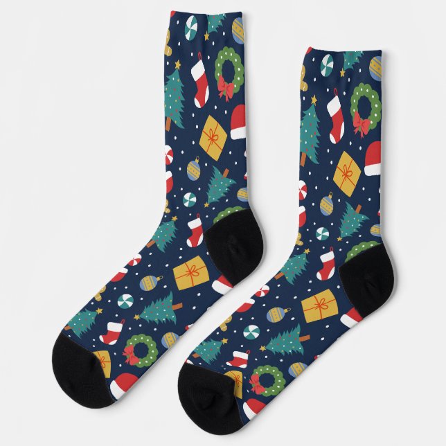 Jolly Jumble Crew Socks (Left)