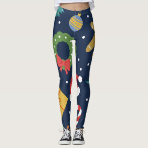Jolly Jumble Holiday Leggings