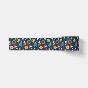 Jolly Jumble Holiday Ribbon Satin Ribbon