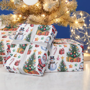 Jolly Kawaii Wrapping Paper