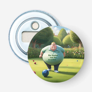 Jolly Lawn Bowler Man, Bottle Opener