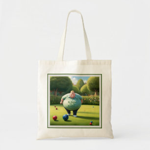 Jolly Lawn Bowler Man, Tote Bag