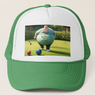 Jolly Lawn Bowler Man, Trucker Hat