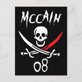 Jolly McCAIN 08 {Blood Tip} Holiday Postcard