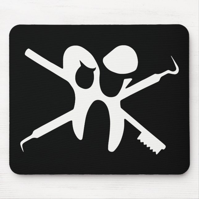 Jolly Molarr Mouse Pad (Front)