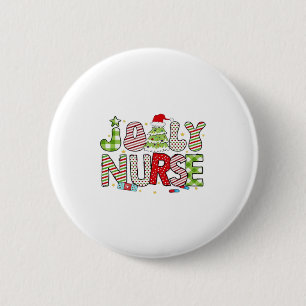 Jolly Nurse, Halloween Classic T-Shirt 6 Cm Round Badge