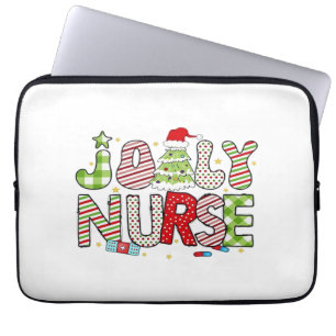Jolly Nurse, Halloween Classic T-Shirt Laptop Sleeve