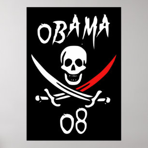 Jolly OBAMA 08 {Blood Tip} Poster