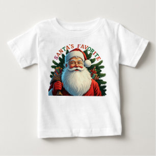 Jolly Old Saint Nick - Santa's Favourite Baby T-Shirt
