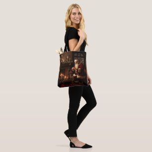 Jolly Old Saint Nick Tote Bag