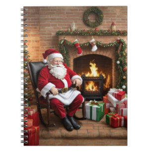 Jolly Old Santa Claus Notebook