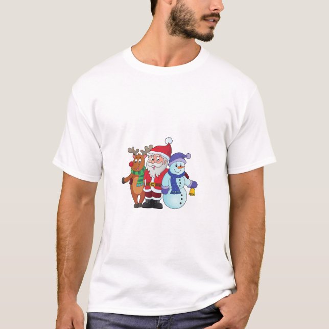 "Jolly Old St. Nicholas: The Enchanting Tale of Sa T-Shirt (Front)